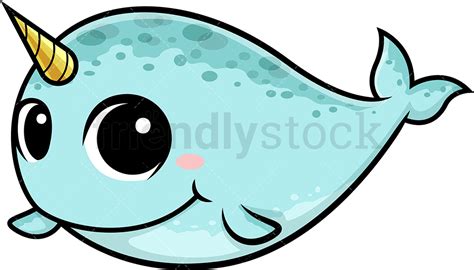 Narwhal Vector At Collection Of Narwhal Vector Free