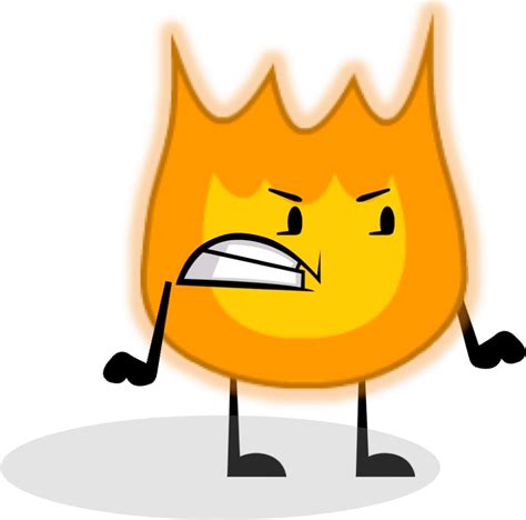 Bfdi Firey Because Hes Angry And Mad By Convbobcat On Deviantart