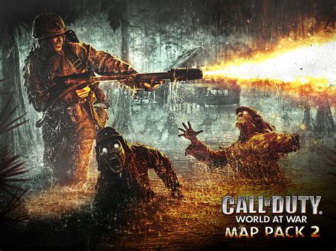 Call Of Duty 5 World At War Zombies Paquete De Mapas 2 Cod5 World