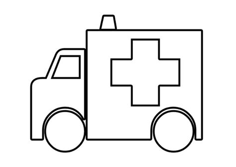 ♡ lernen sie farbe aprender. Coloring Page ambulance - free printable coloring pages ...