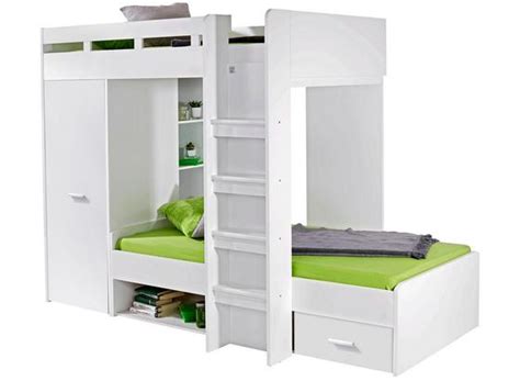 Mann kann es auch ganz weglassen und ein schreibtisch oder schrank hochbett metall mit sofa darunter. Hochbett Mit Kleiderschrank Und 2 Liegeflachen