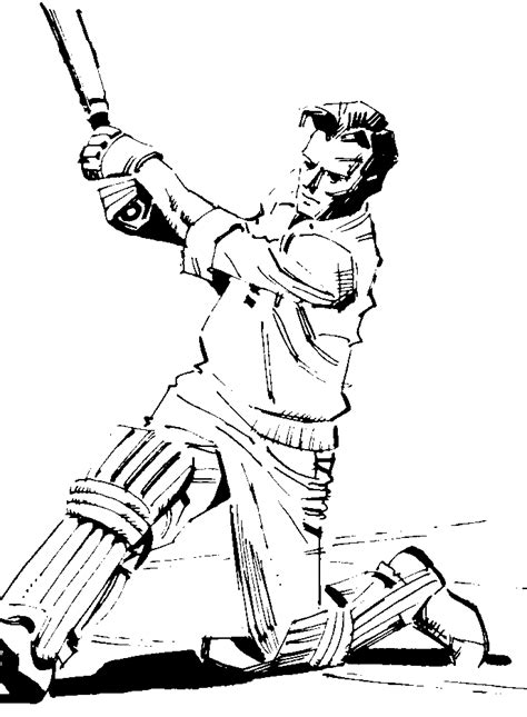 Black And White Cricket Clipart