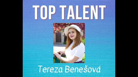Tereza Benešová Top Talent Interbrilliant World 2021 Youtube