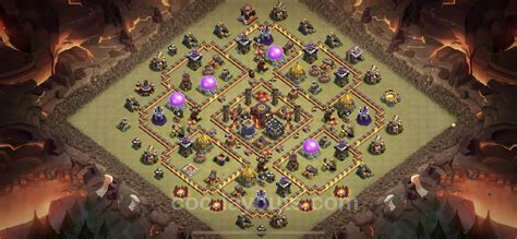 Best War Base Th With Link Anti Stars Hybrid Town Hall
