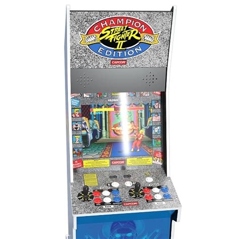 Arcade1up Street Fighter Ii Big Blue Arcade Machine Dell Usa