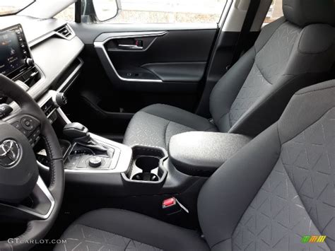 Black Interior 2020 Toyota Rav4 Xle Awd Hybrid Photo 136350527