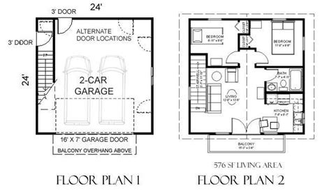 Three Bedroom Garage Apartment Plans
