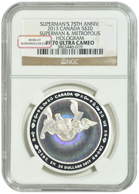 Check spelling or type a new query. 2013 Canada $20 Silver Superman Metropolis Hologram Ngc ...