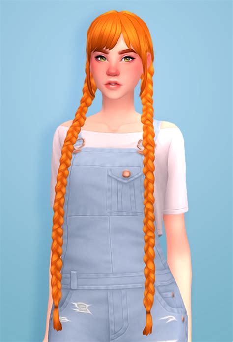 Simmandy Cute And Soft Braids ♥ ~oh Look Love 4 Cc Finds