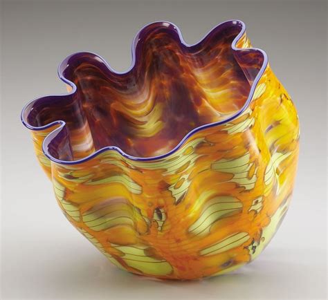 Dale Chihuly American B 1941 Macchia 2002 Glassnsigned On