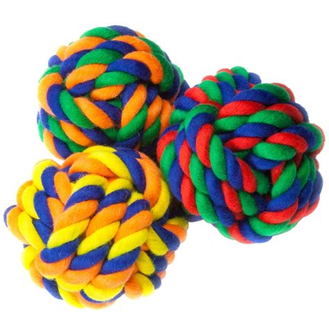 Bow Wow Pals 5740394 Nylon Rope Ball Dog Toy At Sutherlands