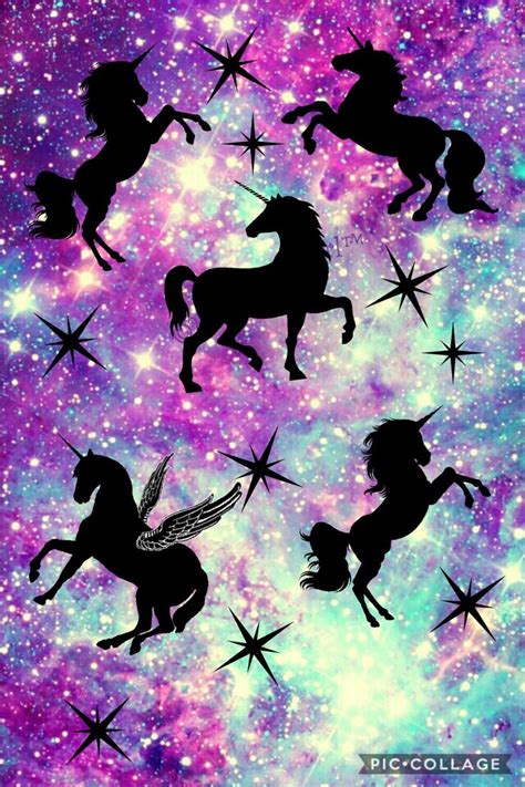 Download, share or upload your own one! Unicorn Galaxy Screensaver 💜 | Jednorožci