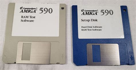 Amiga 590 Hard Disk Hdd And Ram Test Software Setup A590 Commodore Floppy
