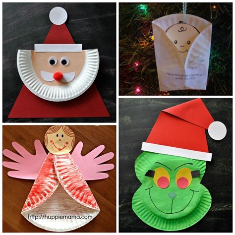 25 Paper Plate Christmas Crafts For Kids Kids Art And Craft