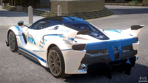 Ferrari Fxx K Police для Gta 4