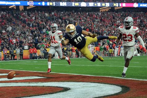 An In-Depth Look At The Notre Dame Football Passing Game ... Nothing about what usc has done on the field thus far inspires confidence they'd be competitive against an alabama, ohio state or notre dame, which is reflected in the committee.