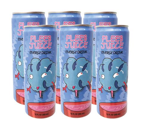 Rick And Morty Fleeb Juice Energy Drink Shadow Anime