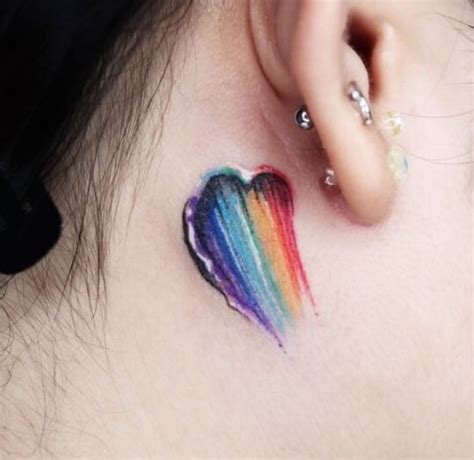 Details 60 Rainbow Ear Tattoo Best Ineteachers