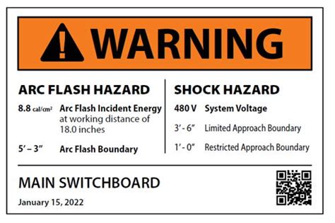 The Arc Flash Warning Label Understanding Electrical Safety In The