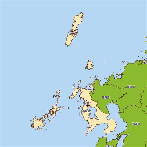 長崎県の地図 Map It マップ・イット