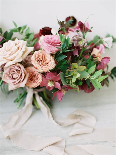 Our Latest Wedding Color Crush Mauve Cheap Wedding Flowers Mauve