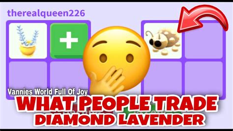 😯 What People Trade For Diamond Lavender Adopt Me Roblox Adopt Me