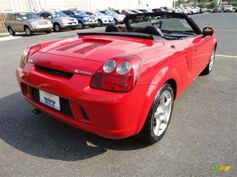 2005 Absolutely Red Toyota MR2 Spyder Roadster #35483319 Photo #5