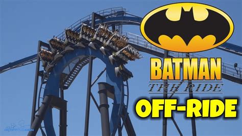 Batman The Ride Backwards Off Ride Hd Six Flags Magic Mountain Youtube