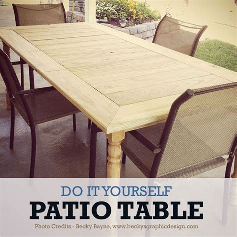 Maybe you would like to learn more about one of these? Do it Yourself Patio Table Furniture Upcycling (I'm not too crazy about the table legs, but I ...