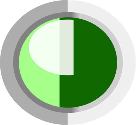 Led Circle Green Very Small Clip Art At Vector