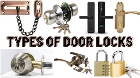 Door Lock Types A Simple Guide For Your Home With Pictures Vlrengbr
