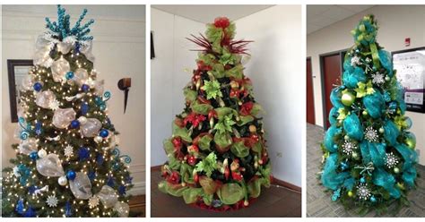 10 Ideas y tutorial de cómo decorar un árbol navideño con mallas