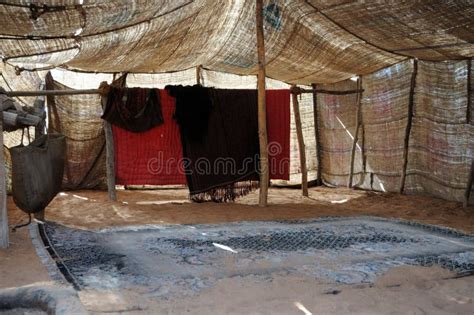 Bedouin Tent In The Sahara Desert Stock Photo Image Of Nomad House