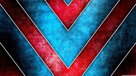 Wallpaper Digital Art Heart Red Symmetry Blue Flag Triangle