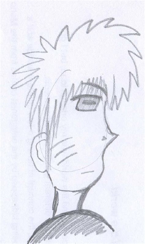 Side View Sage Naruto Sketch By Fran48 On Deviantart