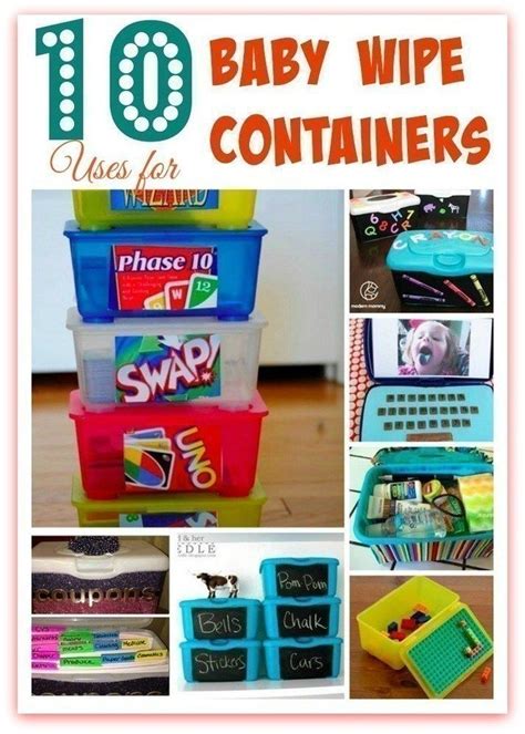 So i decided customize it by covering it with fabric. 10 Creative Uses for Baby Wipe Containers - The CentsAble ...