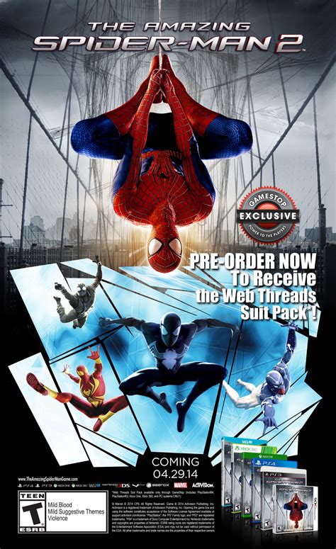 The amazing spider man 2 is developed beenox and presented by activision. The Amazing Spider-Man 2 Game Release Date and Pre-Order ...