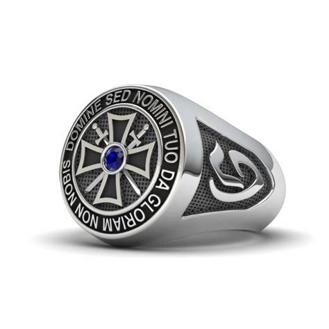 Silver Knights Templar Ring Pepe Dry