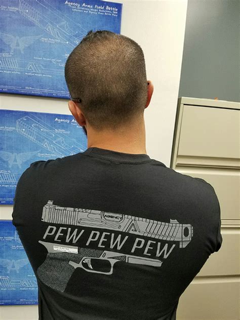 Pew Pew Pew Standard Agency Arms Welcome To The Brotherhood