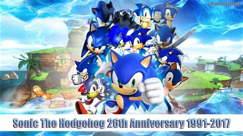 Sonic The Hedgehog 26th Anniversary Youtube