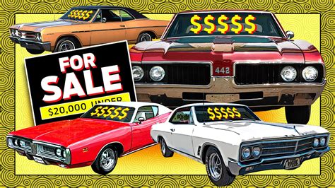 Best Muscle Car Deals Under $20K From Mecum Harrisburg