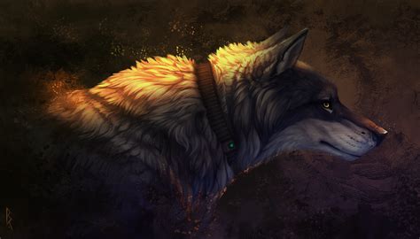 Commission Wolf By Brevis Art On Deviantart