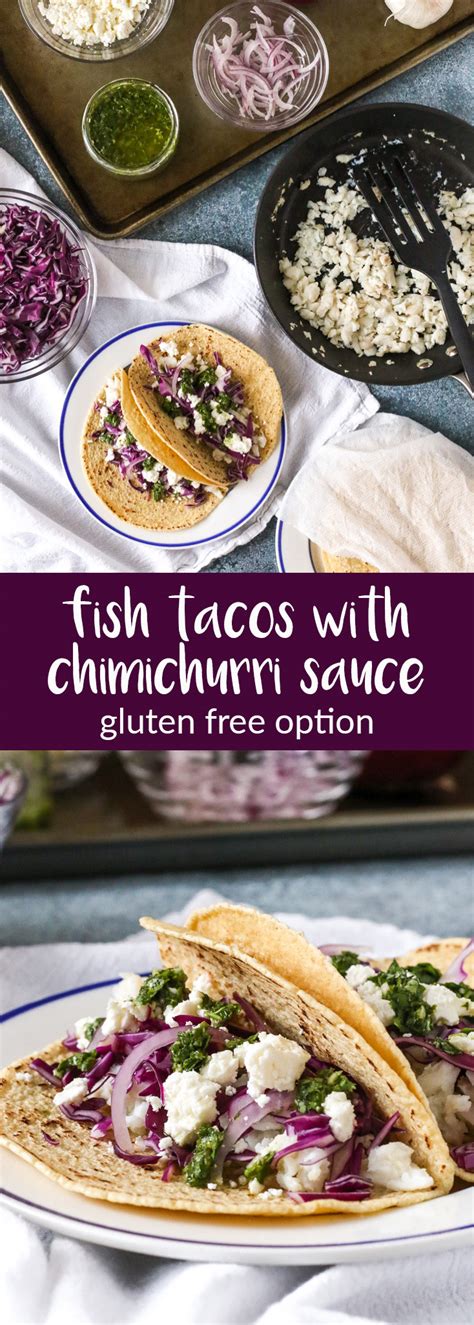 Maybe you would like to learn more about one of these? fish tacos with chimichurri sauce | tasty seasons