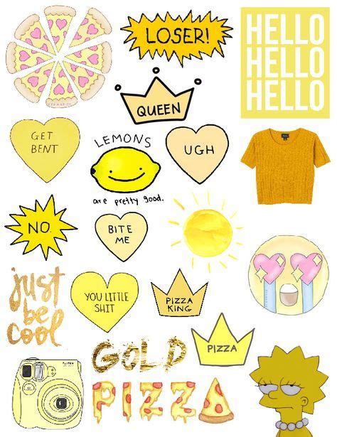 New Diy Phone Case Stickers Yellow 67 Ideas Aesthetic Stickers