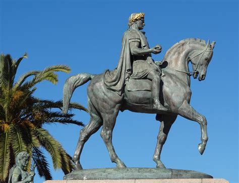 Napoleons Statue Ajaccio Corsica A Statue Of Napoleon B Flickr