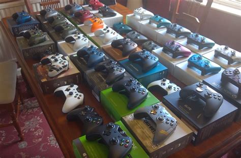 Youtuber Showcases Impressive Xbox One Controller Collection Hrk Newsroom