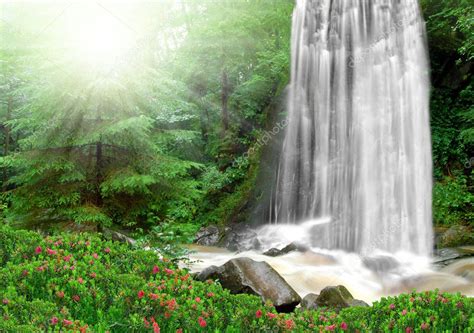 Waterfalls ⬇ Stock Photo Image By © Vencav 7959086