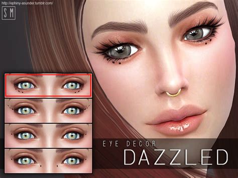 Dazzled Eye Decor By Screaming Mustard At Tsr Sims 4 Updates