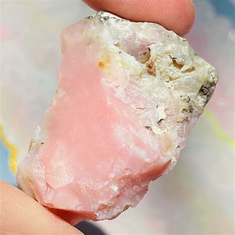 Raw Pink Peruvian Opal Pink Dendritic Opal Rough Natural Etsy