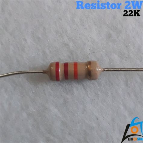 Jual Resistor 2w 22k Di Lapak Lini Olshop Bukalapak
